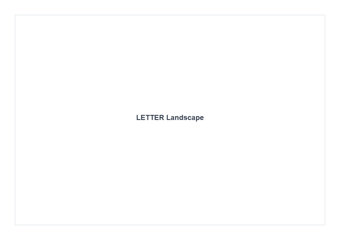 US Letter Landscape PDF